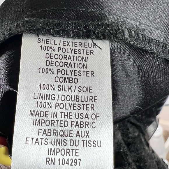 Milly Sequined Lace Trim Shift Dress 6 Vintage - Picture 5 of 6